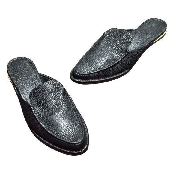 Jil Sander leather mules flats size 8 - Picture 1 of 10